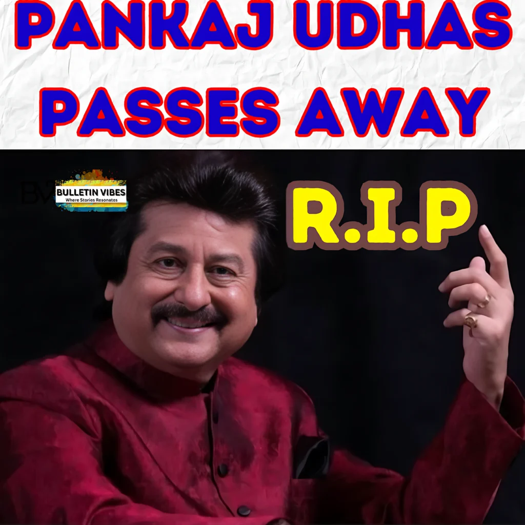 Pankaj Udhas Death News