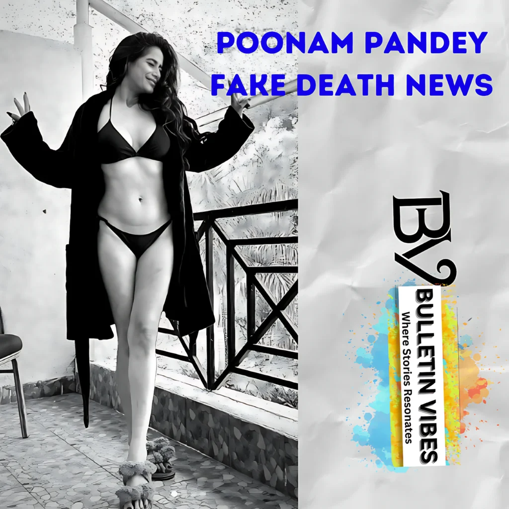 Poonam Pandey Fake Death News