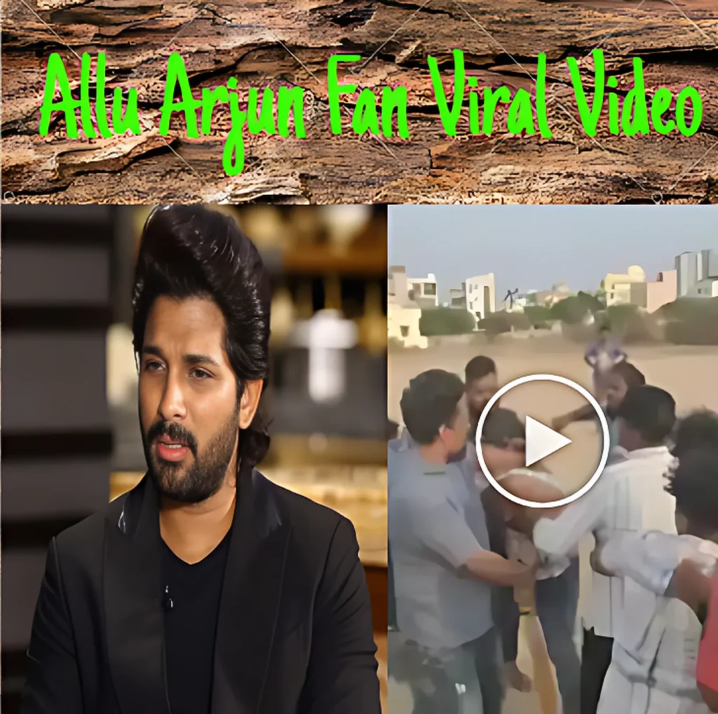 Allu Arjun Fan Viral Video