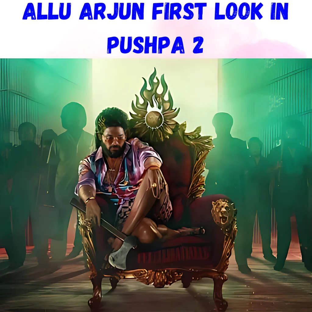 Allu Arjun first look in Pushpa 2