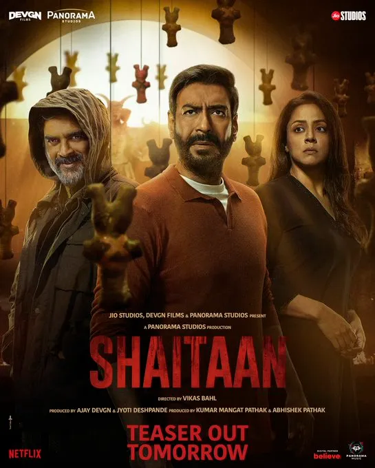 Shiataan Teaser Out: The hair-raising teaser of Ajay Devgan, R Madhavan’s thriller film ‘Shaitaan’ released