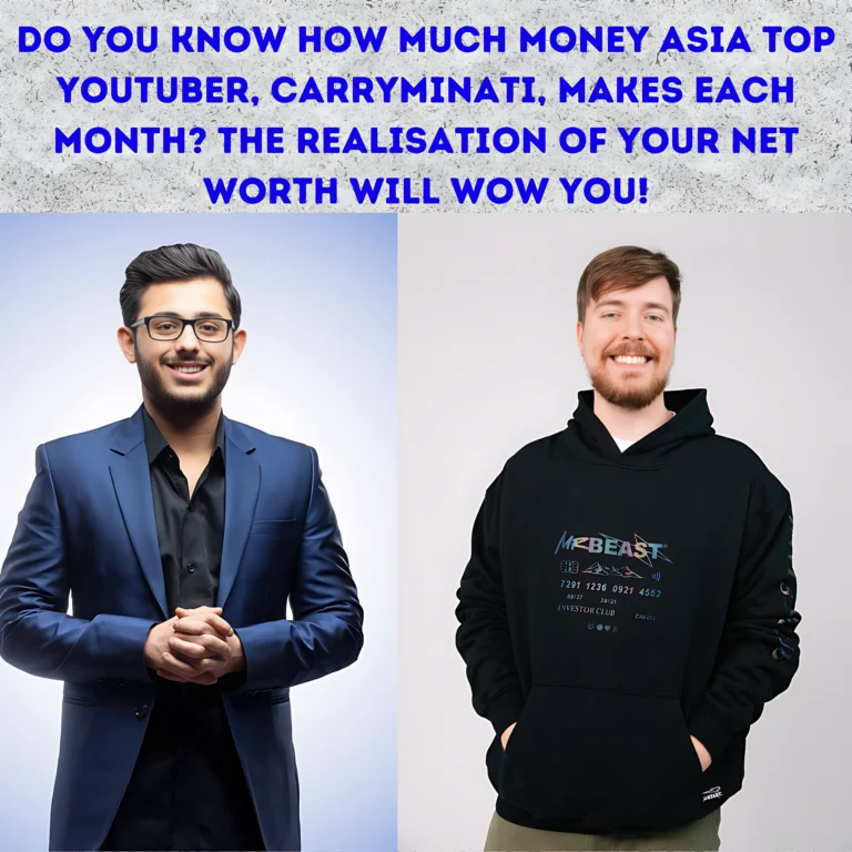 CarryMinati Net Worth: Do You Know How Much Money Asia Top YouTuber, CarryMinati, Makes Each Month? The Realisation Of Your Net Worth Will Wow You!