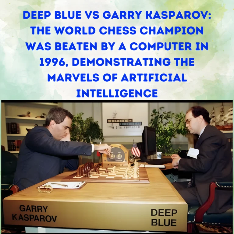 Deep Blue vs Garry Kasparov: The World Chess Champion Was Beaten By a Computer In 1996, Demonstrating The Marvels of Artificial Intelligence