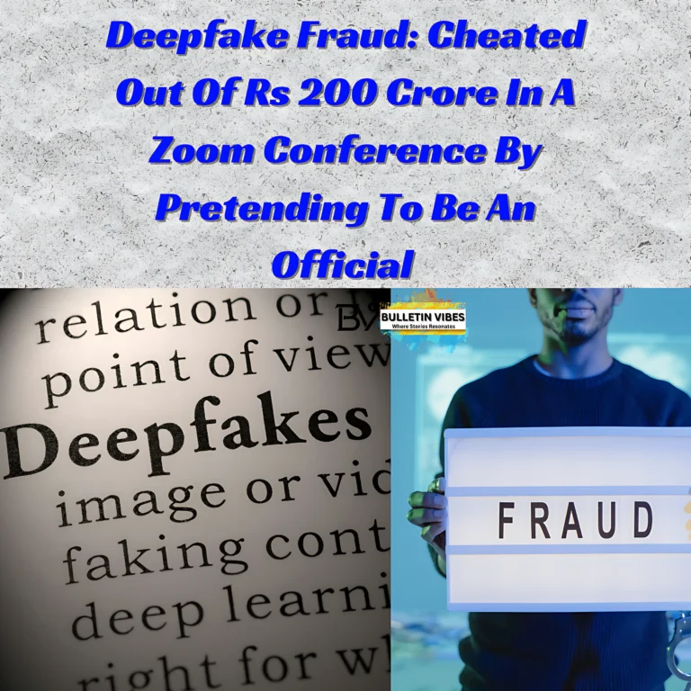 Deepfake Fraud: Cheated Out Of Rs 200 Crore In A Zoom Conference By Pretending To Be An Official
