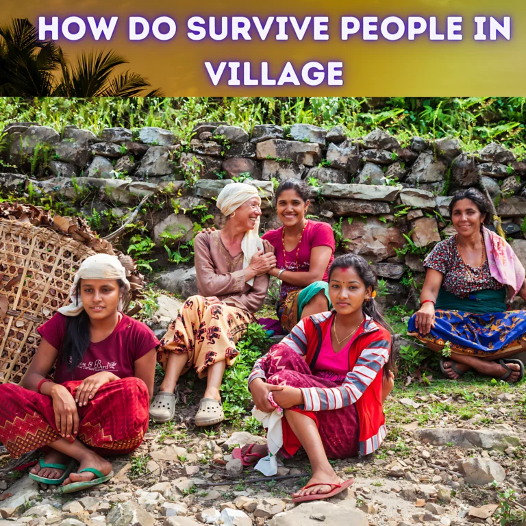 How Do Survive People in Village: A study found that the Average Villager’s life Expectancy is just 45 Rupees a Day
