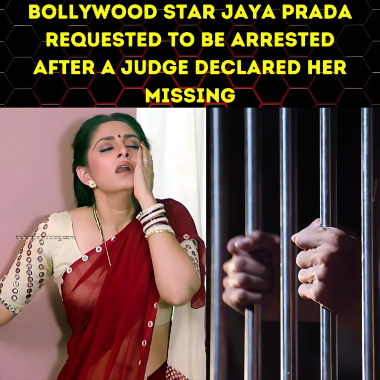 Bollywood Actress Jaya Prada Absconding News: Bollywood star Jaya Prada Requested to Be Arrested After a Judge Declared Her Missing