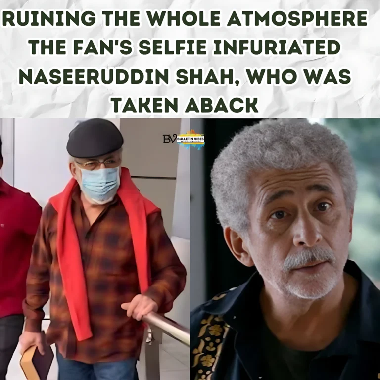 Naseeruddin Shah Viral Video: Ruining The Whole Atmosphere The Fan’s Selfie Infuriated Naseeruddin Shah, Who Was Taken Aback