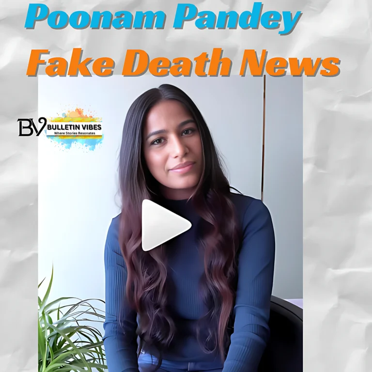 Poonam Pandey Fake Death News