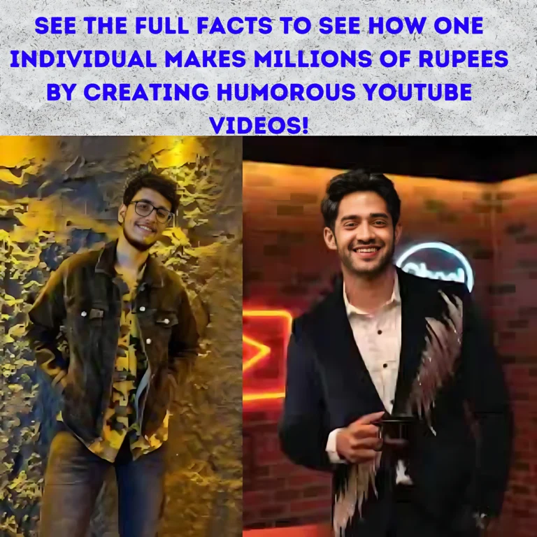 Thugesh Net Worth: See the full facts to see how one individual makes millions of rupees by creating humorous YouTube videos!