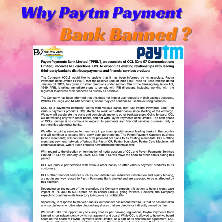 Why Paytm Payment Bank Banned: RBI took big action on Paytm Bank, will the bank be closed soon? Know the complete details!