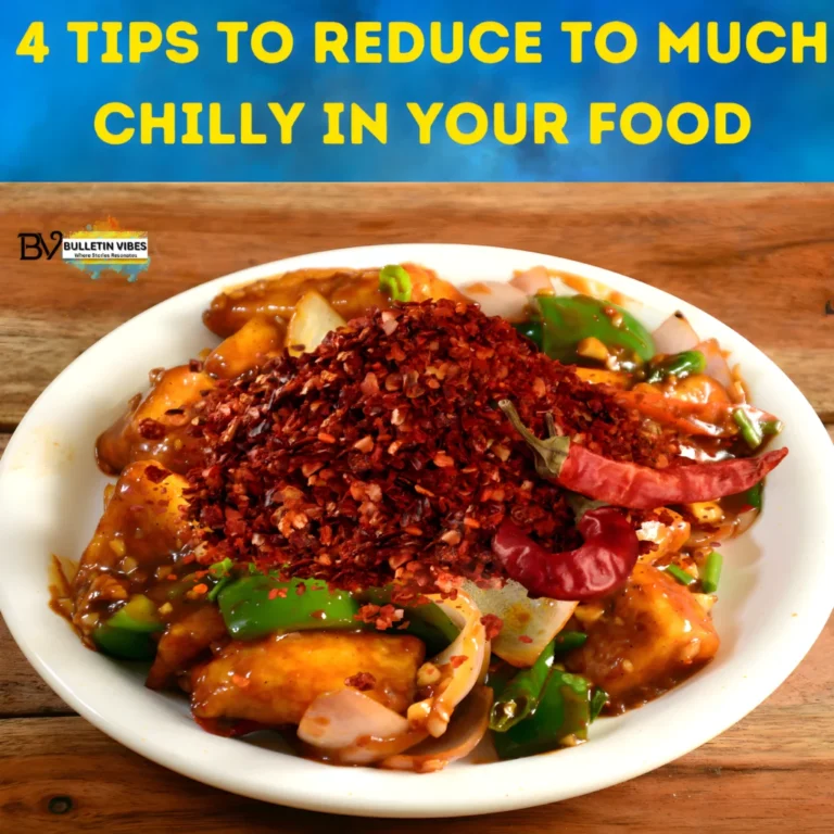 4 Tips To Reduce To Much Chilli In Your Food: The Veggie Has Much Too Much Chilly! Then You Should Utilise these 4 Suggestions