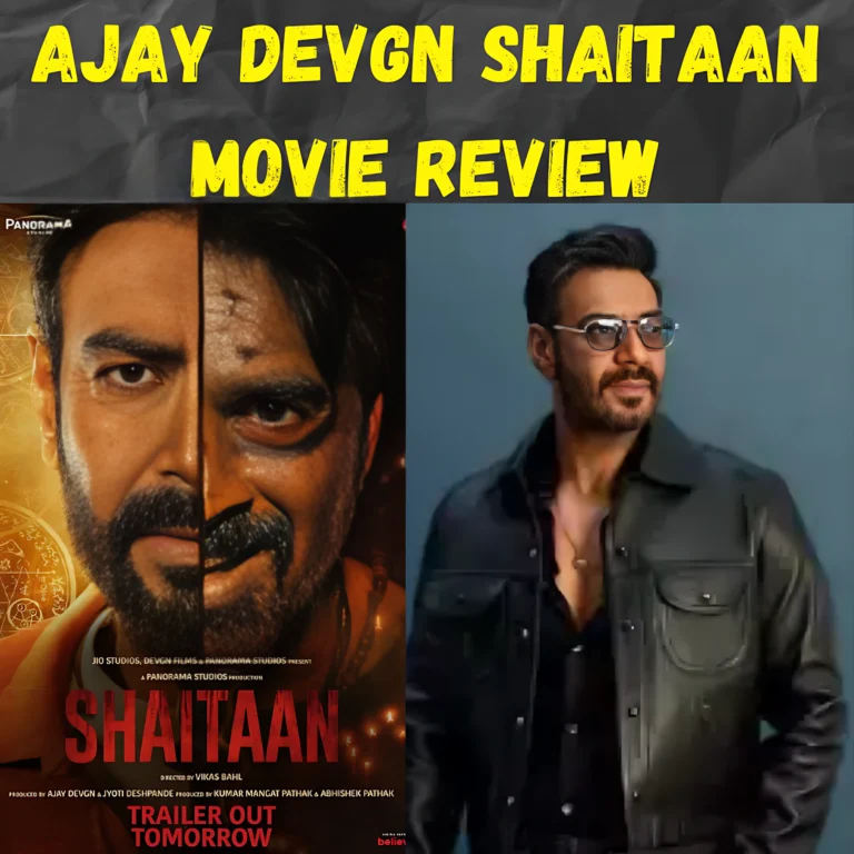 Ajay Devgn Shaitaan Movie Review
