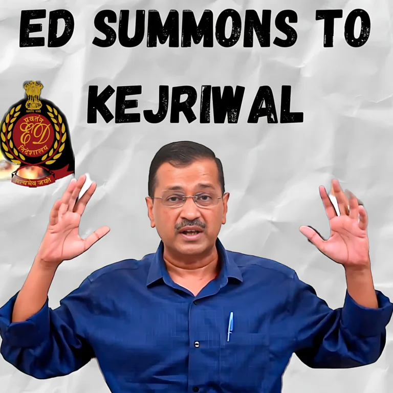 ED Summons to Kejriwal: AAP Stated that Kejriwal Was Summoned By the ED in the Jal Board Case After the Liquor Scam Case, With the Intention of Arresting Him