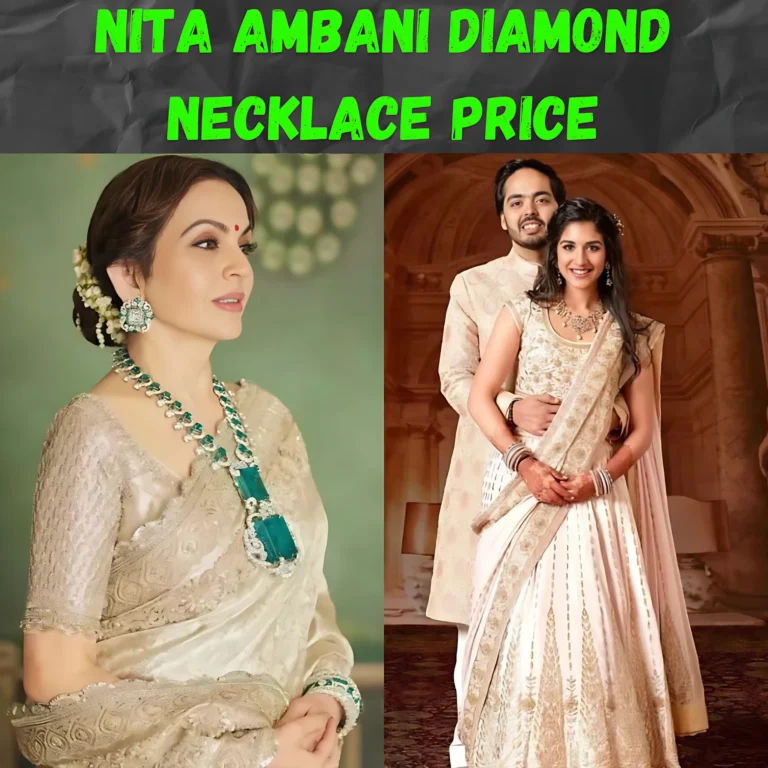 Nita Ambani Diamond Necklace Price: It’s Widely Spoken About That Nita Ambani Donned a Necklace During Her Son’s Wedding That Cost Rs 500 Crore!