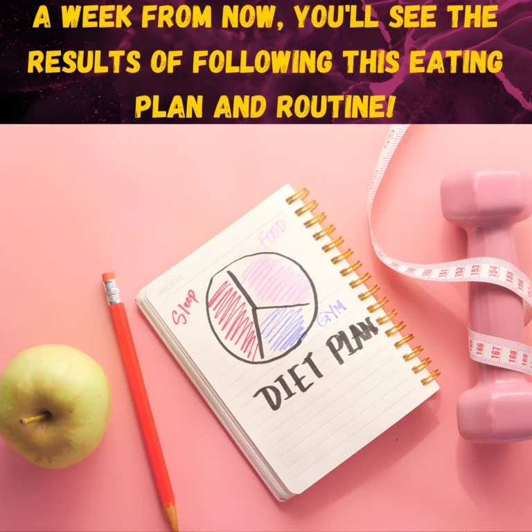 Best Weight Loss Diet Plan: A week From Now, You’ll See the Results of Following this Eating Plan And Routine!