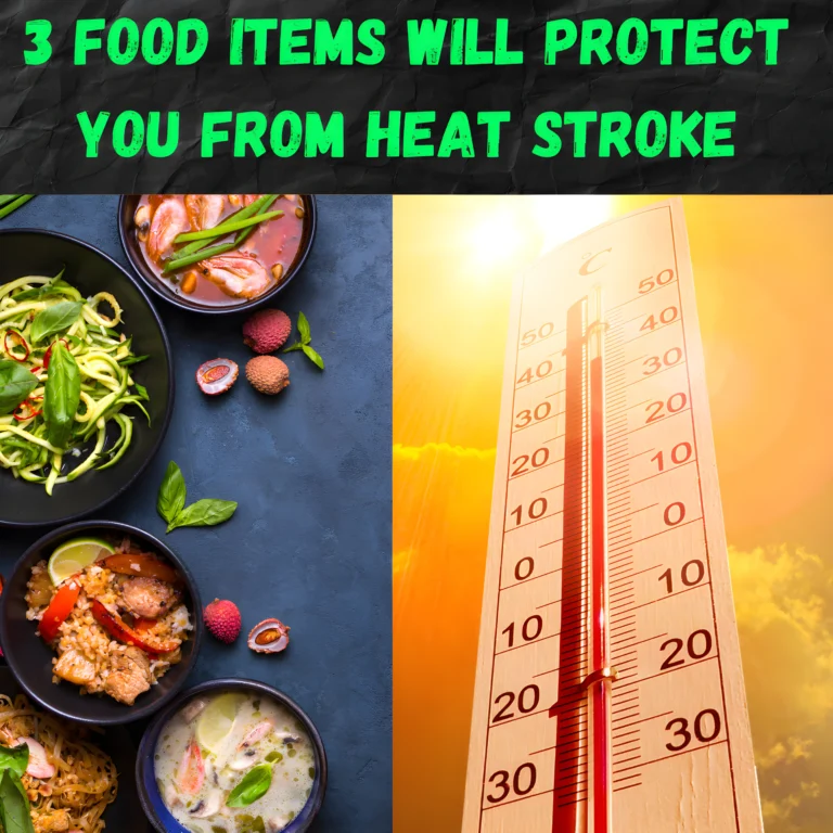 3 Food Items Will Protect You From Heat Stroke: When The Mercury Reaches 47 Degrees, These Seven Foods Can Protect You From Heat Exhaustion