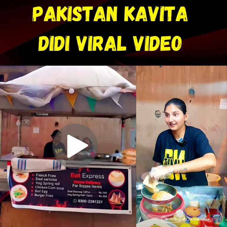 Pakistan Kavita Didi Viral Video: Watch this video to see why “Kavita Didi’s Indian Food” is So Well-Known in Pakistan